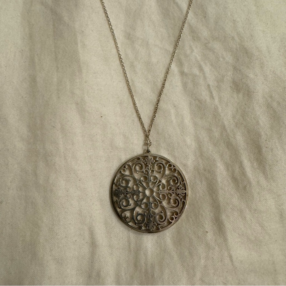 Tiffany & Co Silver Pendant Necklace